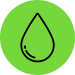 Icon representing EPA Omega-3 oil produced from microalgae for nutraceuticals.
